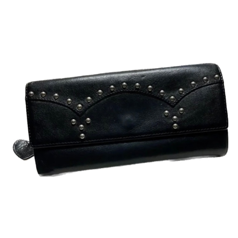 Samantha Thavasa Envelop Wallet/Clutch with Attached Snap Compartment
